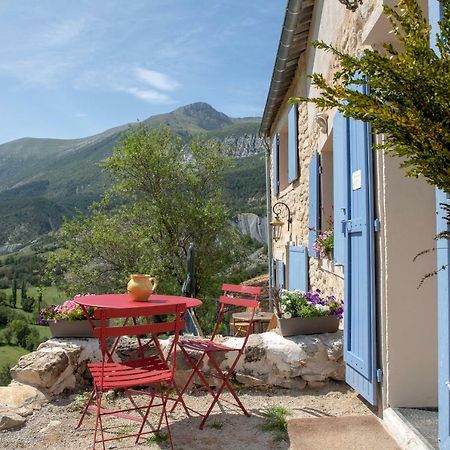 Gaïa, maison d'hôtes Verdon, vue féerique Blieux Esterno foto