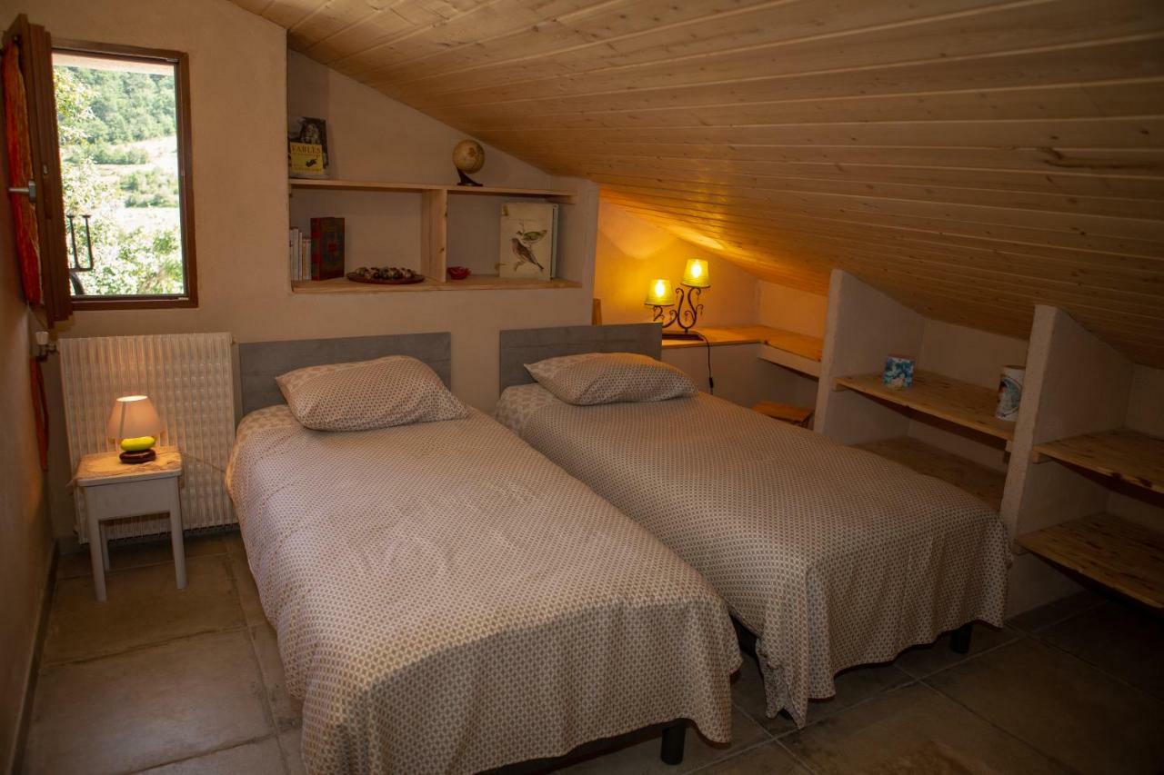 Gaïa, maison d'hôtes Verdon, vue féerique Blieux Esterno foto