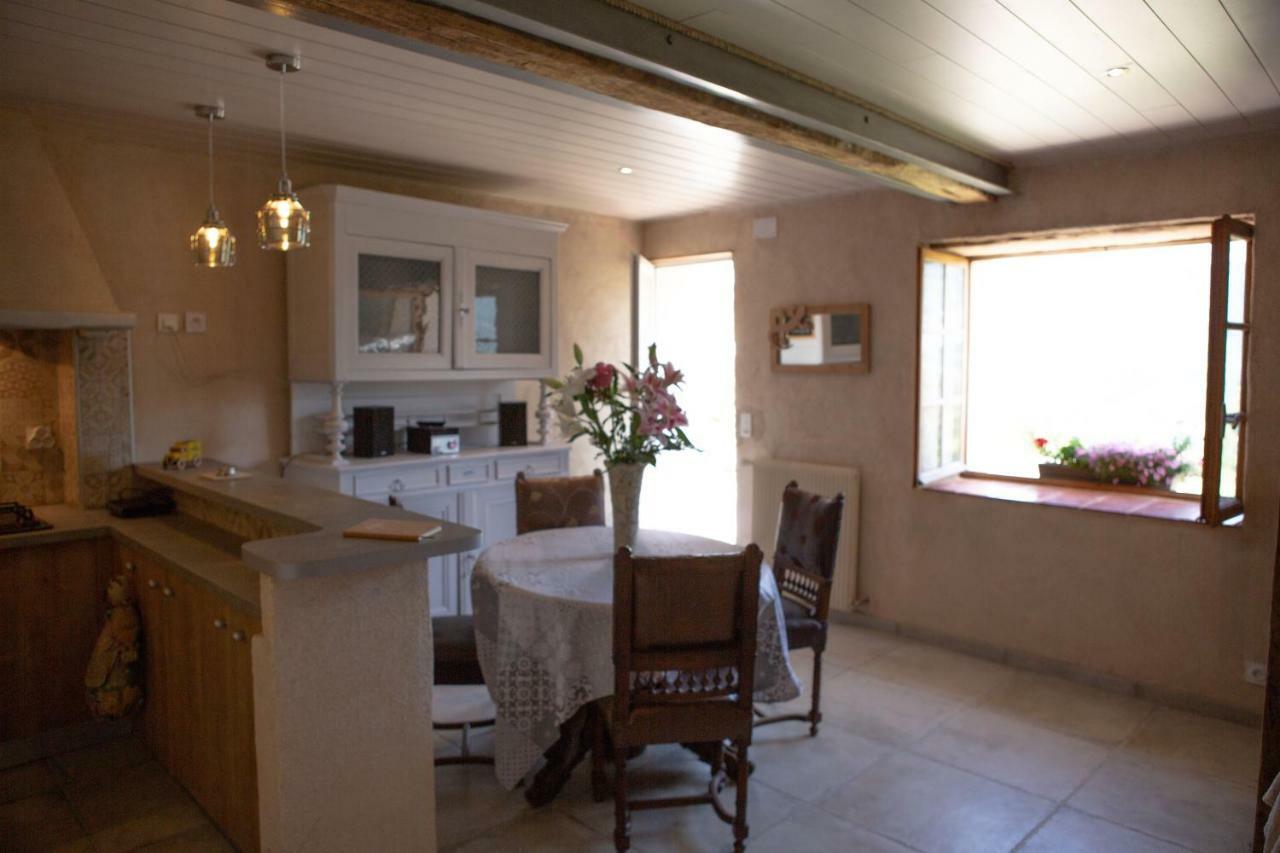 Gaïa, maison d'hôtes Verdon, vue féerique Blieux Esterno foto