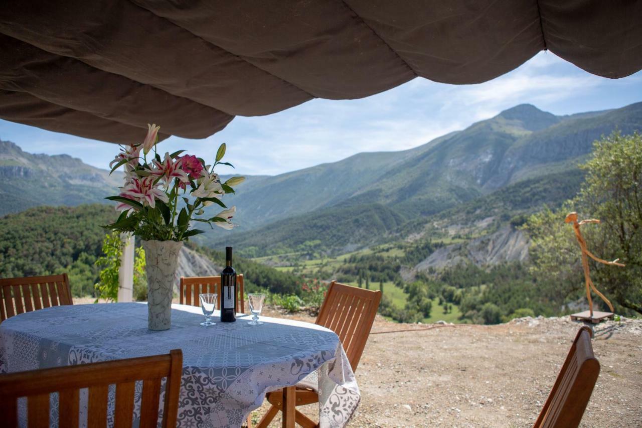 Gaïa, maison d'hôtes Verdon, vue féerique Blieux Esterno foto