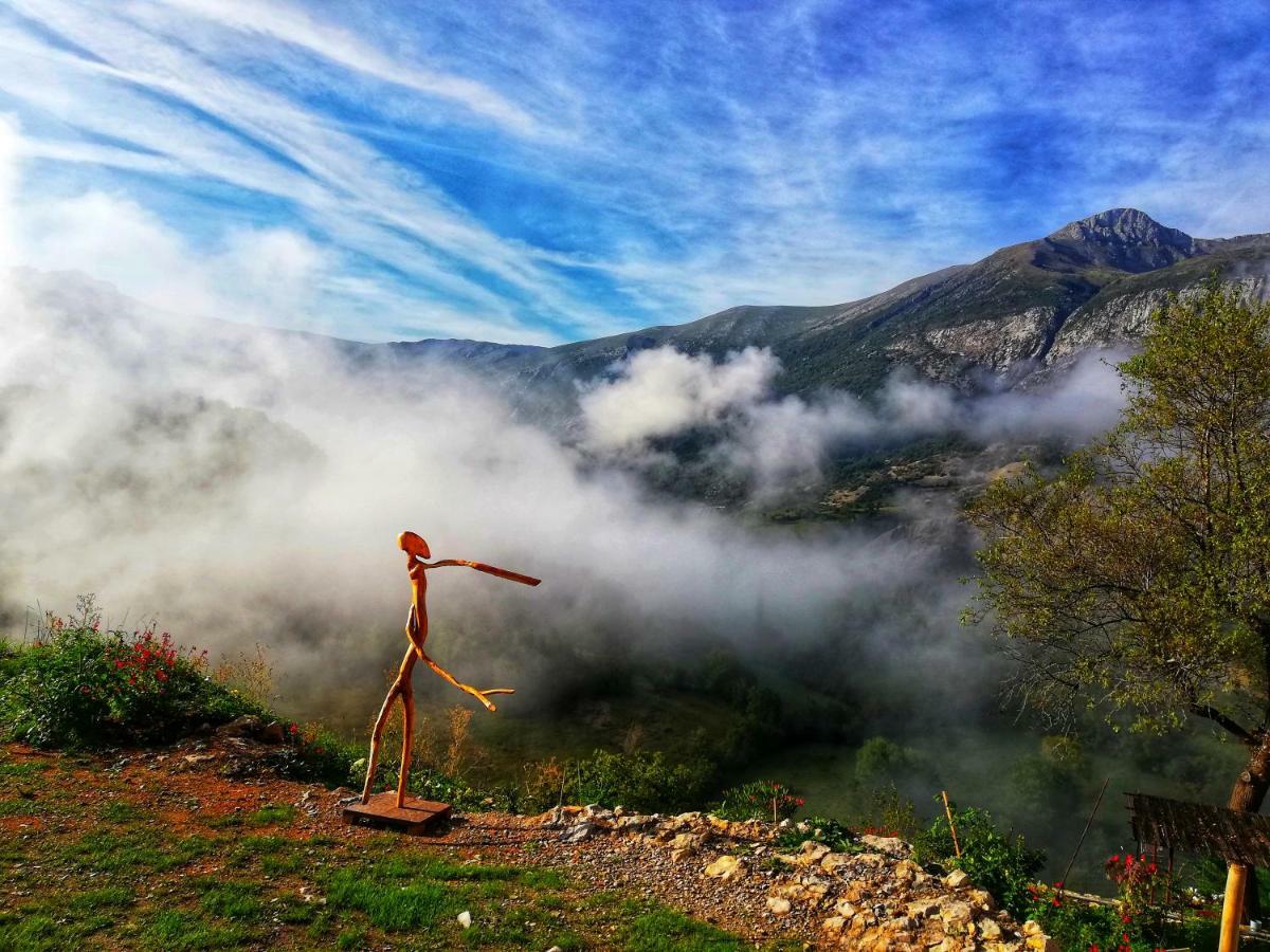 Gaïa, maison d'hôtes Verdon, vue féerique Blieux Esterno foto