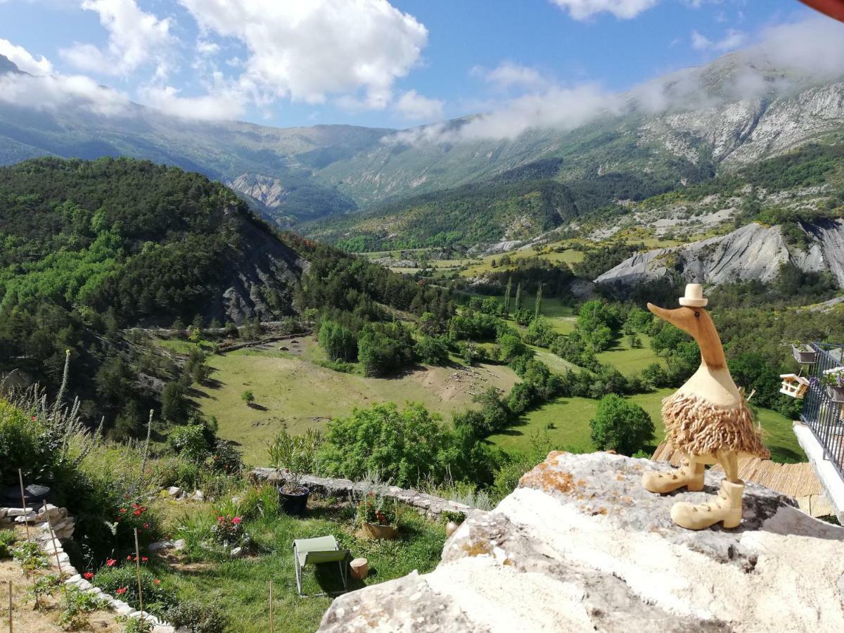 Gaïa, maison d'hôtes Verdon, vue féerique Blieux Esterno foto